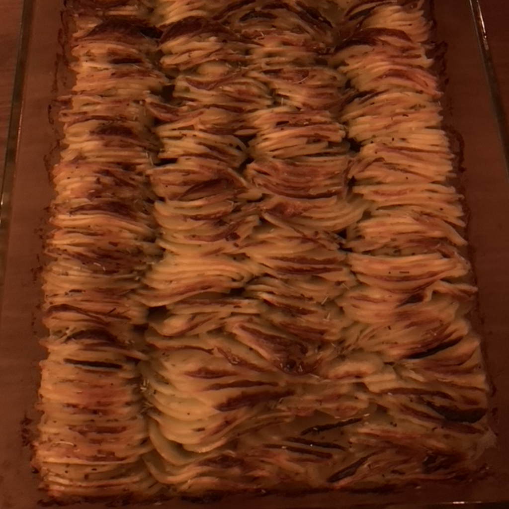 Hasselbackishpotatis